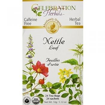 Celebration Herbals - Organic Caffeine Nettle Leaf Herbal Tea - 24 Tea Bags