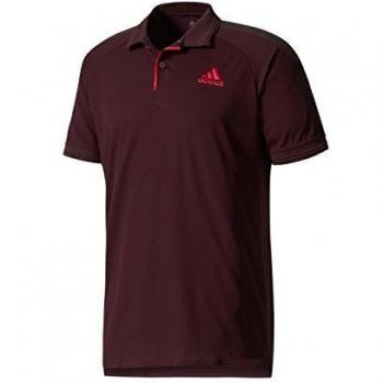 adidas para hombre barricada Polo, hombre, color Purple/Borosc/Escarl, tamaño medium