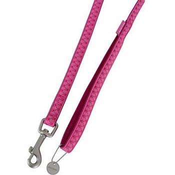 Zolux Mac Leather Correa para Perro Color Fucsia 10 mm