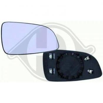 Cristal de espejo retrovisor exterior DIEDERICHS 1806226