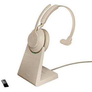 Jabra Evolve2 65 MS Stereo Wireless Headset with Charging Stand USB-A Bluetooth Black - 26599-999-989