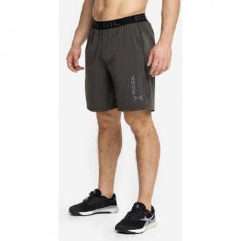 Shorts Premium Hombre Picsil Sport - Short de hombre, diseño deportivo, tejido ligero y transpirable, secado rápido, elasticidad para mayor libertad de movimiento, cintura ajustable con cordón, bolsillo trasero con cremallera