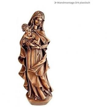 serafinum Sagrada Tuerca de Dios Escultura - Madonna Vergine/marrón