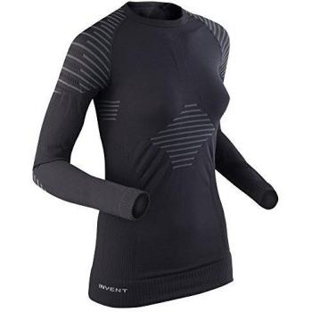 X-Bionic Funktionswäsche Lady Invent UW Shirt Long Sleeve, Camisa Unisex, Multicolor
