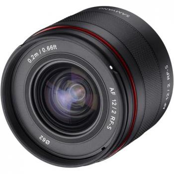Objetivo Samyang AF 12mm f/2.0 Ultra Gran Angular para Canon RF-S