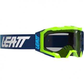 Gafas de motocross Leatt Velocity 5.5 Classic 2024 - Multicolor Blanco Azul Amarillo, Talla Única