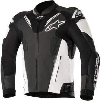 310 6518 12 52 - Alpinestars Atem v3 Leather Motorcycle Jacket 52 Black White