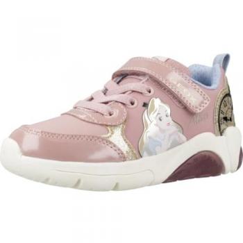 Zapatillas Bajas Geox Fadinlight Infantil Rosa Claro/Platino 32 EU