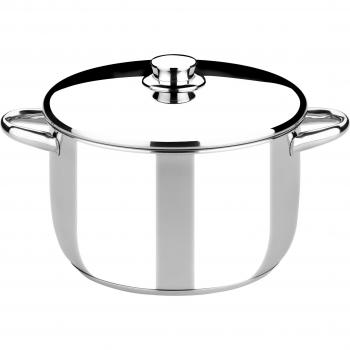 Monix Braisogona_M453018 Optima - Olla 18 cm con tapa de acero inoxidable 18/10