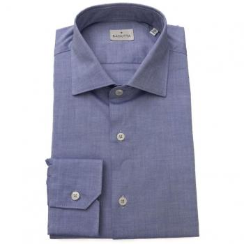 Bagutta Light Blue Cotton Shirt - IT46 | S