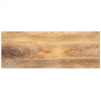 Tablero de Mesa Rectangular de Madera Maciza de Mango 70x40x3,8 cm