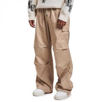 DEF Men's Beige Parachute Cargo Pants XL