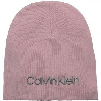 Calvin Klein Classic Beanie W Gorro de Punto, Rosa