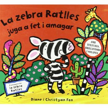 La zebra Ratlles juga a fet i amagar