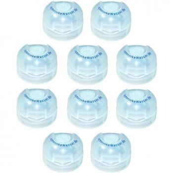 Set de 10x Tapas Abatibles para Botellas de Tritan Acala