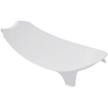 keeeper Bañera Ergonómica con Asas Suaves Stars, Tapón y Asiento anatómico, De 0 a 6 Meses, Natalia, Blanco