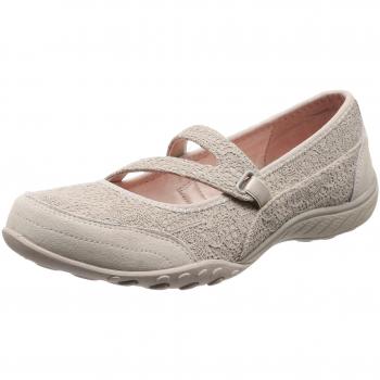 Skechers Breathe-Easy-Pretty Swagger, Merceditas para Mujer, Beige
