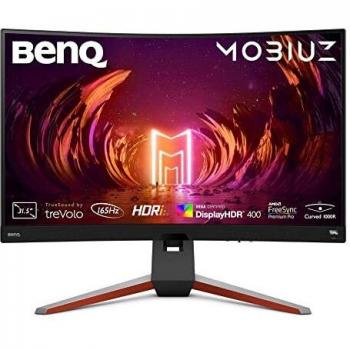 BenQ MOBIUZ EX3210R Monitor Gaming Curvo | 32 VA 2K QHD 165Hz 1ms HDR | 120Hz Compatible para Xbox Series X