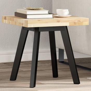 Tablero de mesa cuadrado de madera maciza de acacia 40x40x4 cm color marrón vidaXL