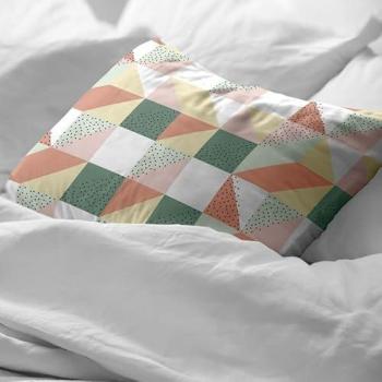 Funda de almohada Chloe 4 Multicolor 100% algodón 175 hilos 50x80cm
