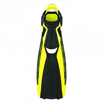 AQUALUNG Phazer - Aleta, Color Blanco y Lima, Talla S