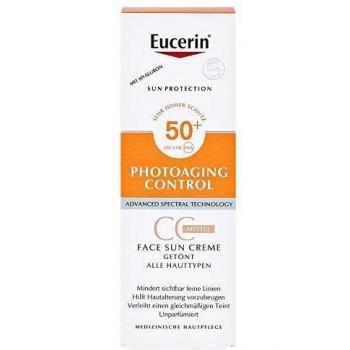 Eucerin Crema CC Facial Protección Solar SPF 50+ Tono Medio 50ml