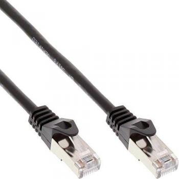 Cable de red F/UTP Cat.5e Negro 1,5m