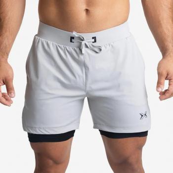 Shorts con Malla Compresión 2 en 1 Hombre Premium Picsil Sport