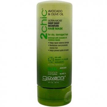 Pack of 2 x Giovanni Hair Care Products Hair Mask - 2Chic Avocado and Olive Oil - 5 oz