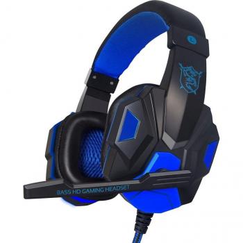 Auriculares VOBERRY con Micrófono para Juegos, Plegables y Portátiles, Conector de 3.5mm, AUX, Compatibles con MP4, Teléfonos y PC