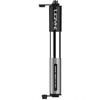 Lezyne Grip Drive HV Mini Pump Silver S 185 mm
