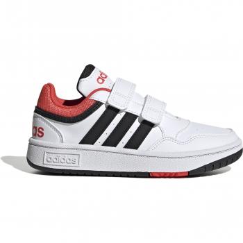 Adidas Kids Hoops 3.0 CF Lifestyle Basketball Sneakers - White
