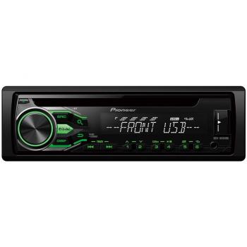 Pioneer DEH-1800UBG - Autorradio, blanco y verde