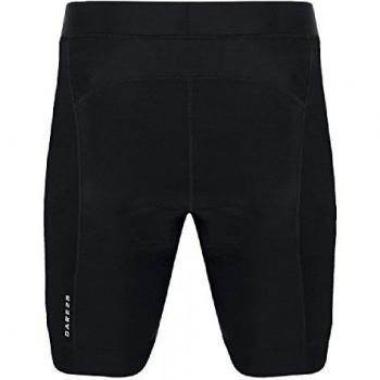 Dare 2b Sidespin - Pantalones Cortos de Ciclismo para Hombre, Hombre, DMJ398 82650, Negro/Negro, Small