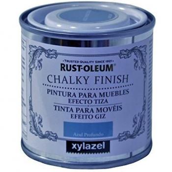 Rust-Oleum Bruguer Chalky Finish pintura para muebles Azul Profundo 125ml