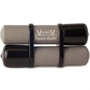 Made in Italy-Toscano-Snuffer doble con repetido gris-Spegnisigaro para Toscano-para la visión Completa de la gama: Toscano-DIGITA Snuffer.
