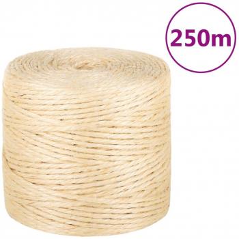 Cuerda 100% Sisal 4 mm 250 m
