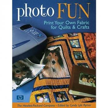 Fabric Printing Kit for Quilts & Crafts - Photo Fun by HP