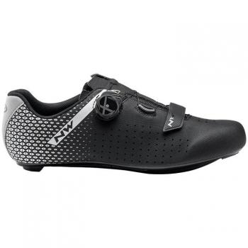 Zapatillas de carretera Northwave Core Plus 2 negro plateado - Talla 44