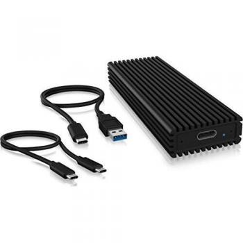 Caja externa para unidad de estado sólido (SSD) Negro M.2