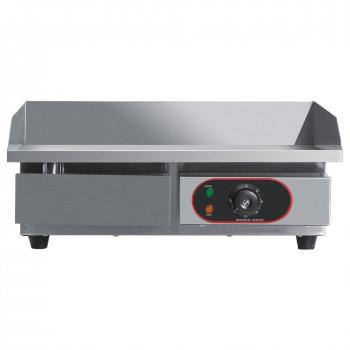 Yosoo Plancha Eléctrica para Encimera de Acero Inoxidable Placa Caliente Comercial Parrilla de Barbacoa Enchufe de la UE 220 ~ 240V
