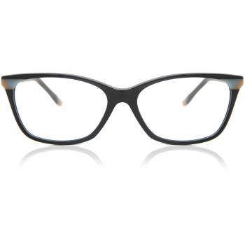 Gafas Anti-Azules Rectangulares Montuta Completa de Plástico Negras con Lentes Recetadas para Hombre - SmartBuy Collection