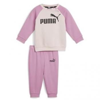 Puma Minicats Essential Raglan Unisex Chándales Rosa Talla 75-80 CM Borreguillo de algodón Foot Locker Pink