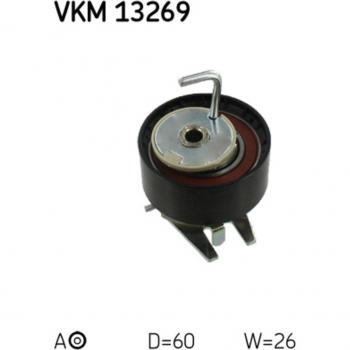 Polea tensora, correa de distribución SKF VKM 13269 - Polea tensora para correa dentada, fabricada por SKF, modelo VKM 13269