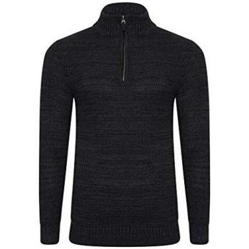 Superdry Keystone Henley - Jersey para hombre, color gris Gris Plomo Gris Twist XXXL