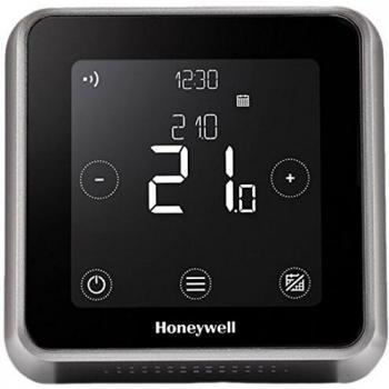 Termostato Inteligente Programable Honeywell Lyric T6 con Conexión por Cable, Color Negro
