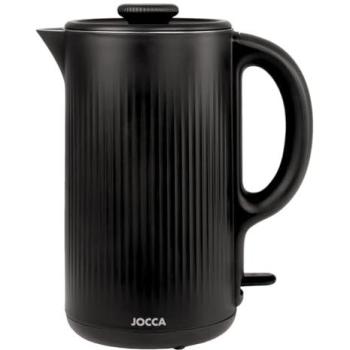 Hervidor Eléctrico Jocca Elegance 1.7L Acero Inoxidable con Controlador de Temperatura STRIX – Hervidor Rápido y Seguro – Diseño Compacto y Elegante – 1500W