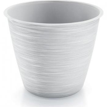 Maceta Prosperplast FURU 10,2L - Blanco de Alta Capacidad y Diseño Moderno