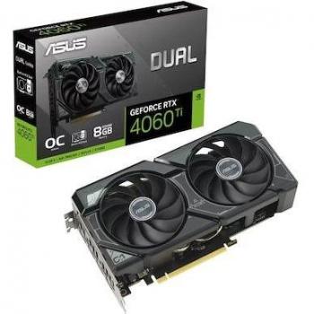 Tarjeta gráfica ASUS DUAL GEFORCE RTX 4060TI SSD OC GAMING 8GB GDDR6