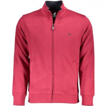 U.S. Polo Assn. Grand Polo Chic Pink Long Sleeve Zip Sweatshirt - XXL